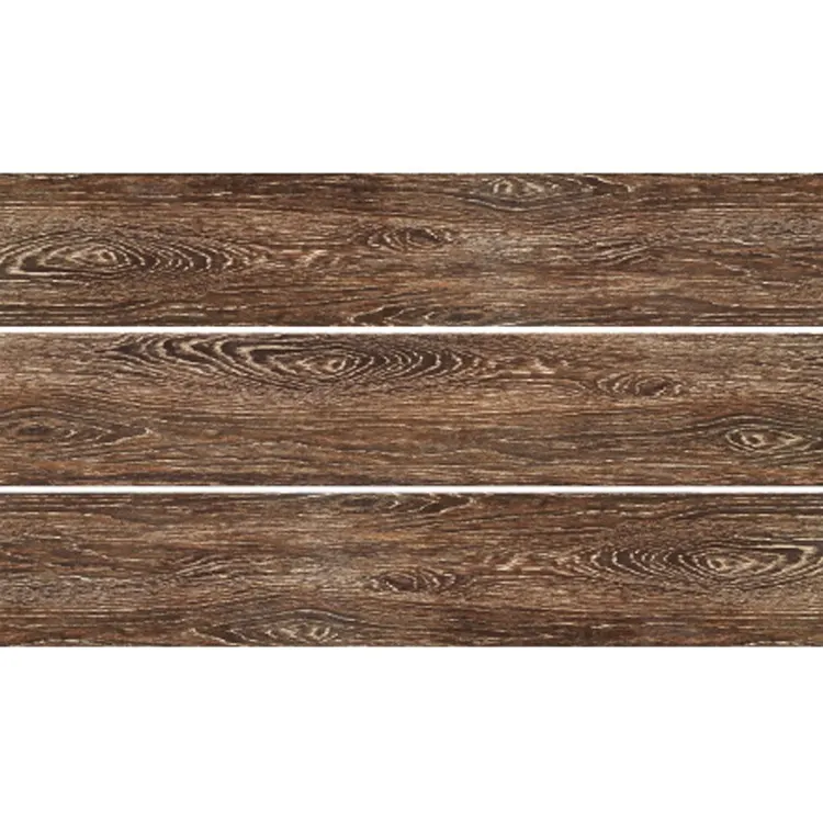 Wood-Look Glazed Porcelain Floor Tile 200x1000mm