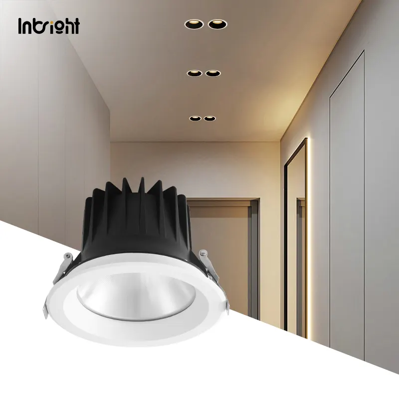 Anti-Glare Smart Dimmable Recessed LED Downlight 18-48W