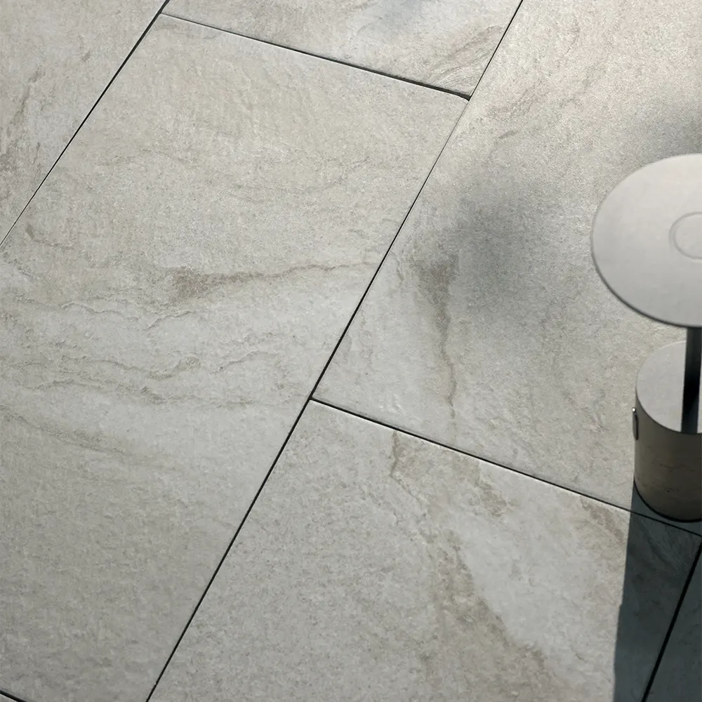 Non-Slip Stone-Look Matte Porcelain Swimming Pool Tile 300x600mm product sample