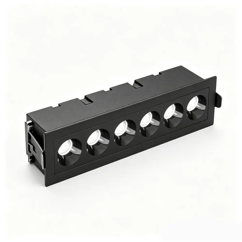 Recessed Rectangular Aluminum LED Grille Spotlight 10-30W