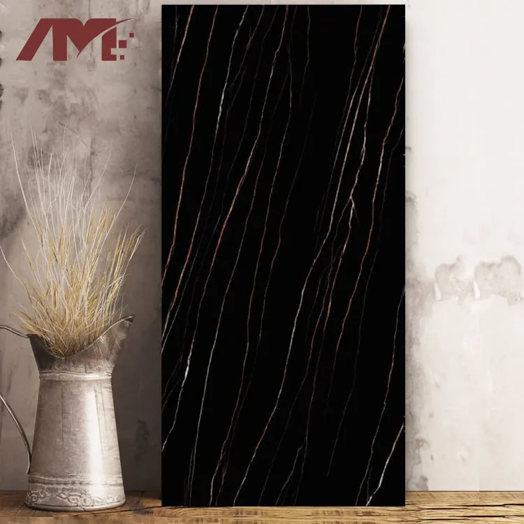 Black Sintered Stone Slab 750x1500mm product sample