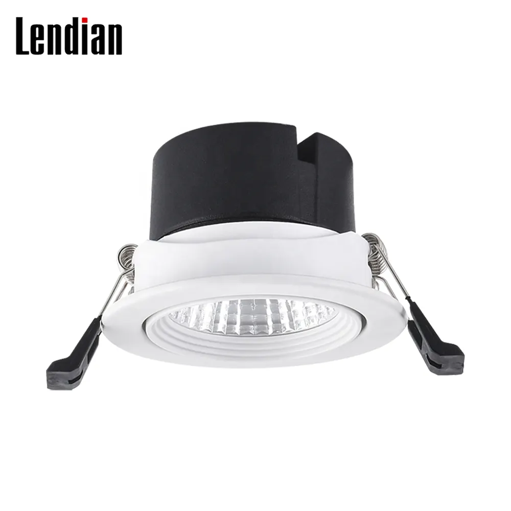 Adjustable Recessed Aluminum COB LED Downlight 5-50W