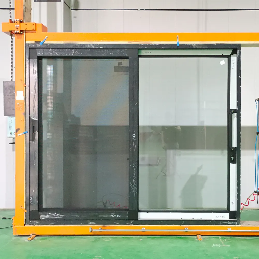 Thermal-Break Aluminum Window 5+12A+5mm With Double Tempered Glazing