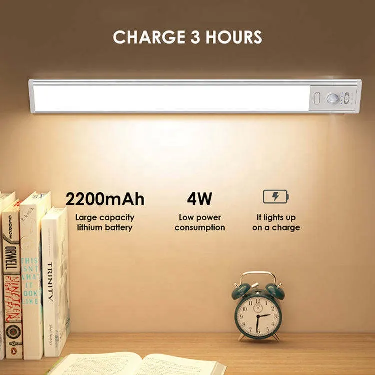 Motion-Sensor Rechargeable LED Cabinet Light 0.6-2.5W