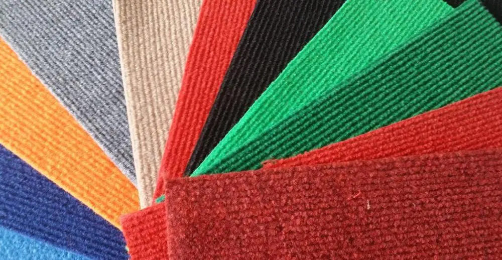 Needle-Punched Ribbed Polyester Exhibition And Event Carpet