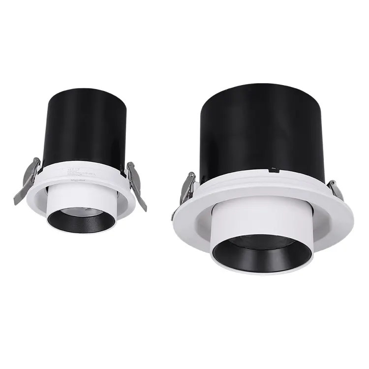 Anti-Glare Recessed Aluminum COB LED Downlight 7-35W