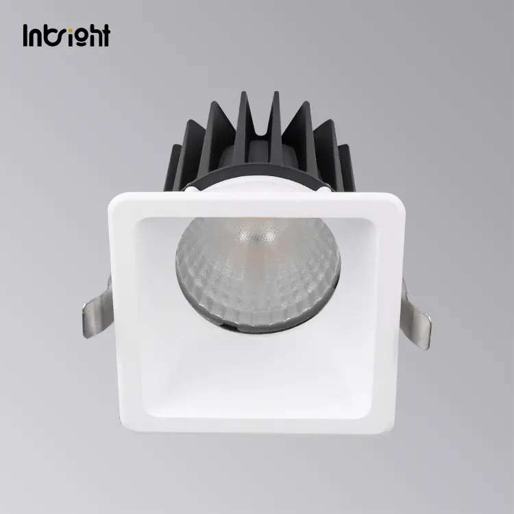 Recessed Square Aluminum COB LED Downlight 8-28W IP65