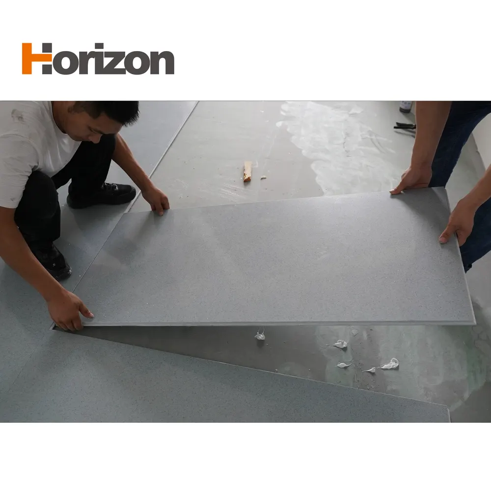 Engineered Quartz Floor Tile with 93% Natural Quartz Content