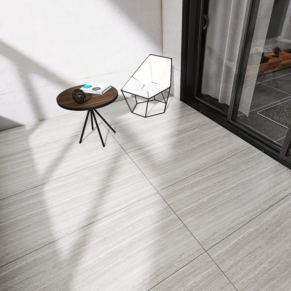 Non-Slip Stone-Look Matte Porcelain Outdoor Tile 600x1200mm