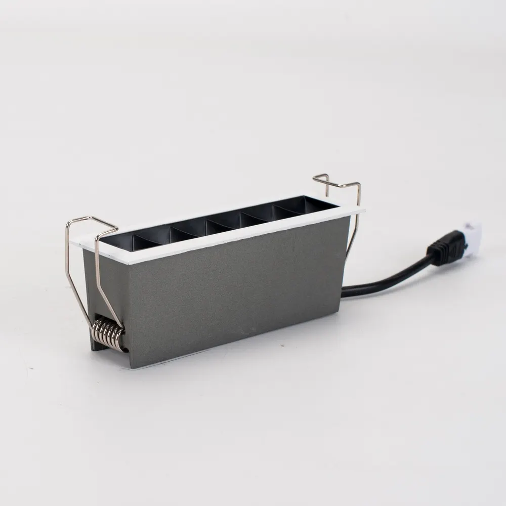 Recessed Square Aluminum LED Grille Spotlight 6-20W product sample