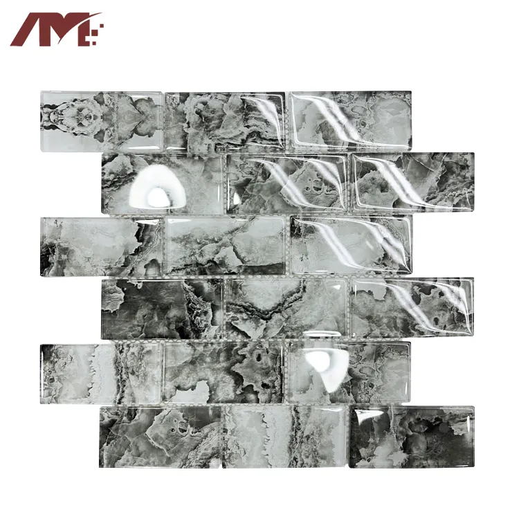 Glass Mosaic Tile 345x296x6mm