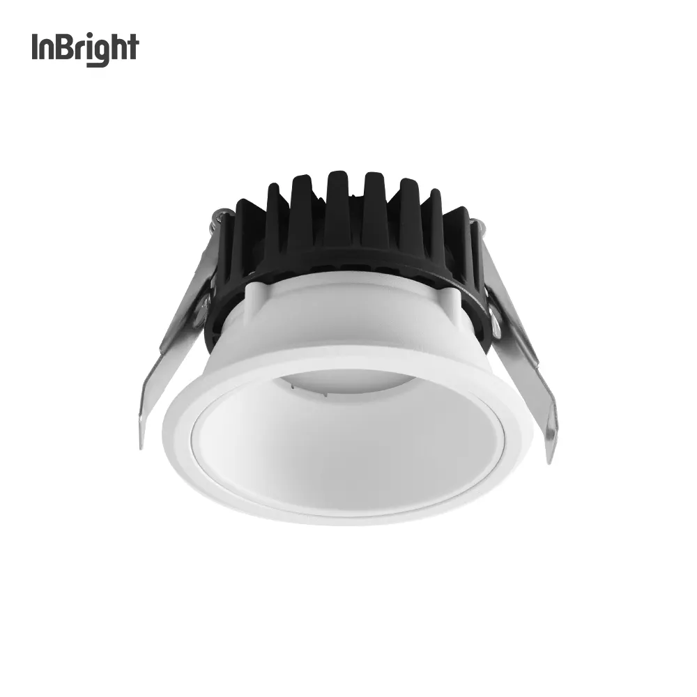 Recessed Round Aluminum LED Downlight 15-42W IP20/IP54