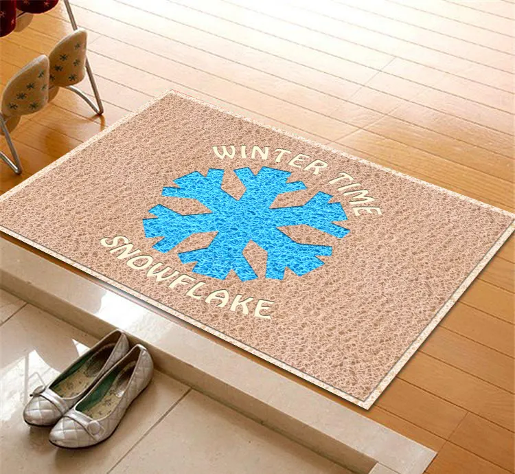 PVC Coil Floor Mat 12-16mm Thick With PVC Backing