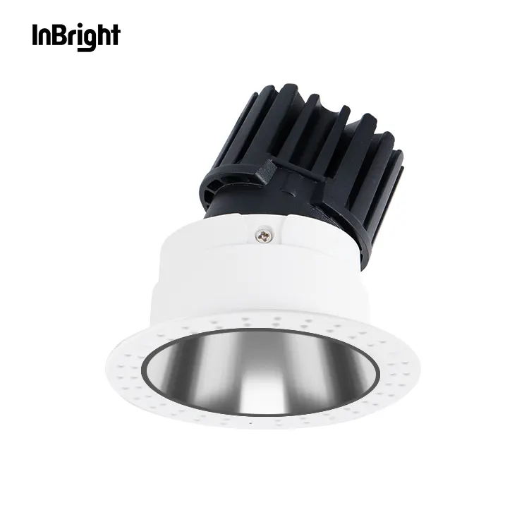 Anti-Glare Adjustable Trimless Dimmable LED Downlight 8/15W