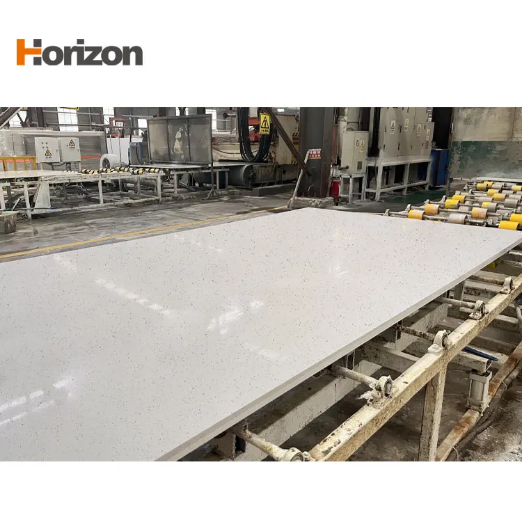White Engineered Quartz Slab 3200x1600mm
