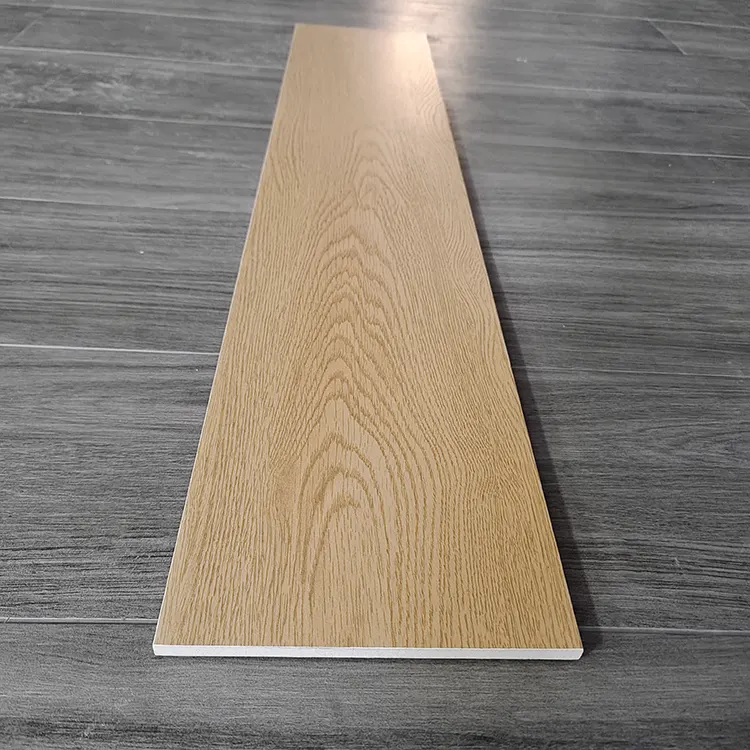 Non-Slip Wood-Look Ceramic Floor Tile 150x800mm