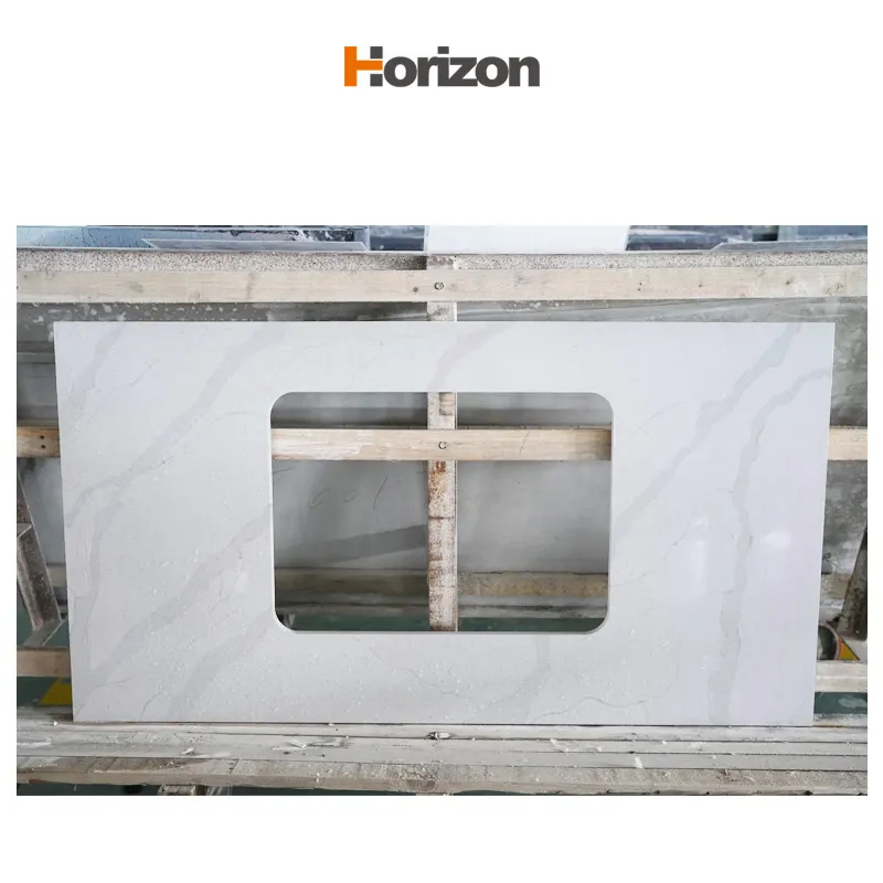 Calacatta Engineered Quartz Slab 3200x1600mm
