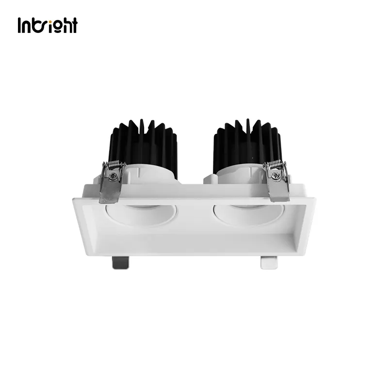 Recessed Aluminum LED Grille Spotlight 10-25W