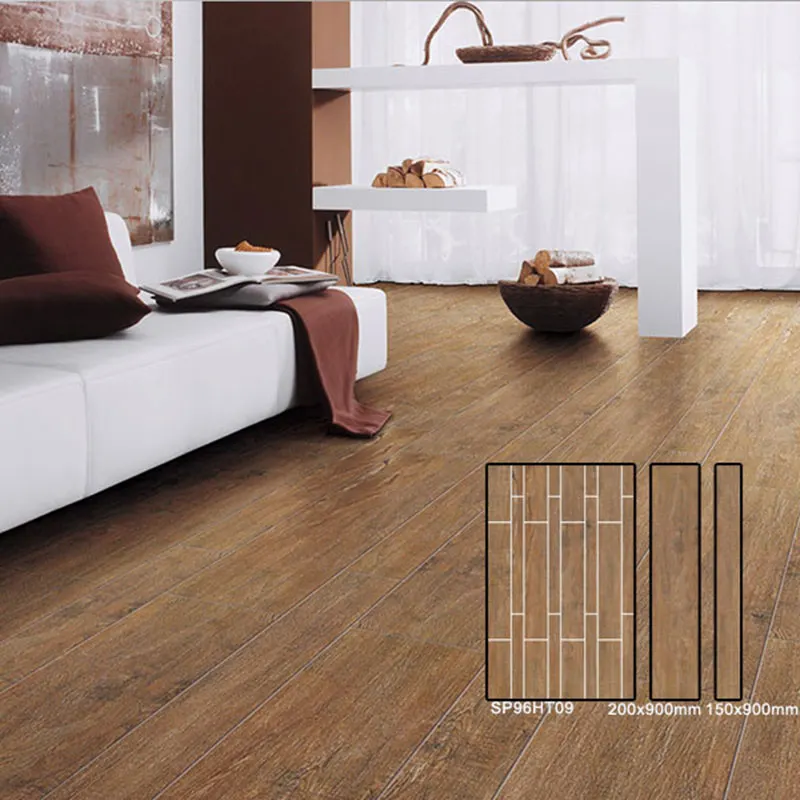 Wood-Look Porcelain Floor Tile 600x600mm
