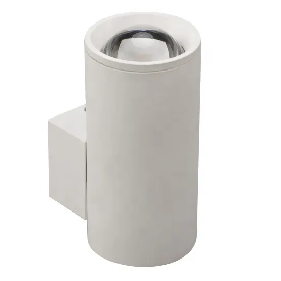 Dimmable Aluminum LED Wall Light Black/White 5-20W IP65