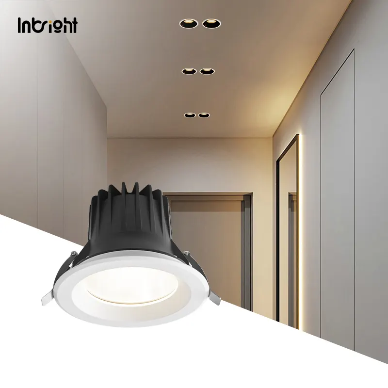 Anti-Glare Dimmable Recessed LED Downlight 13-48W IP65