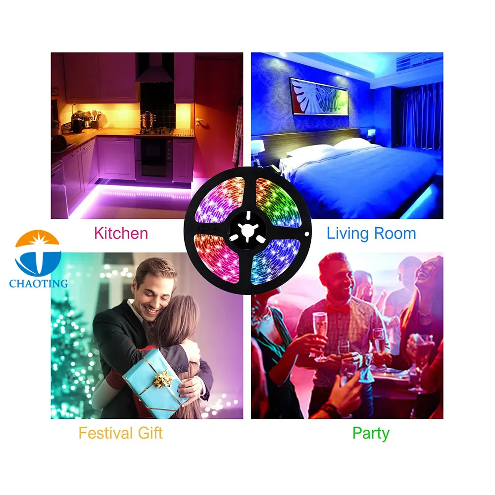 RGB LED Strip Light 5-100m