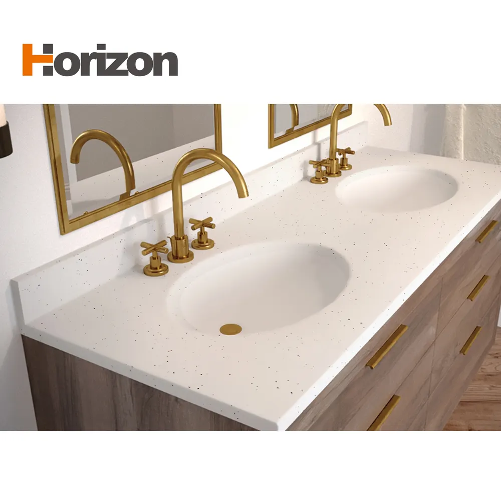 White Engineered Quartz Slab 3200x1600mm