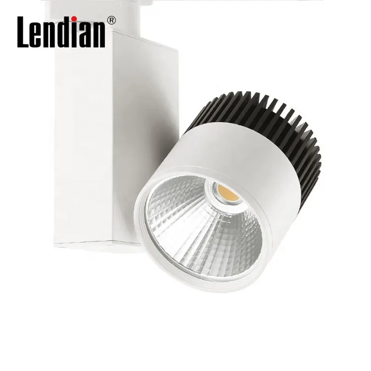 Dimmable Aluminum COB LED Track Spotlight 20/30W