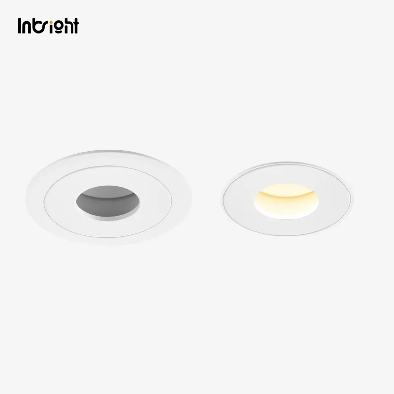Recessed Aluminum COB LED Downlight 15W IP65