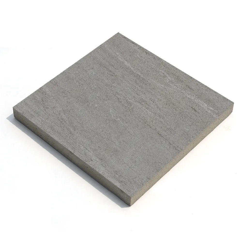 Non-Slip Stone-Look Porcelain Outdoor Tile 600x600x20mm