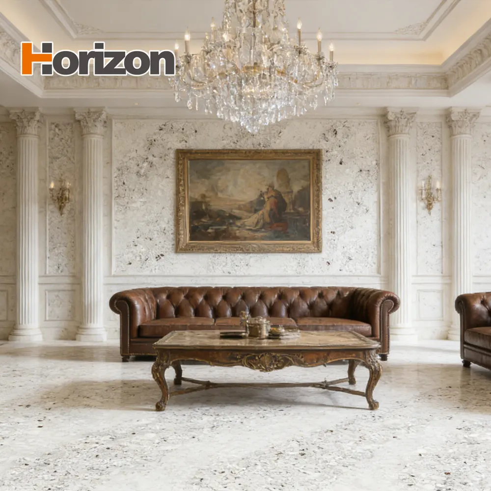 Calacatta White Engineered Quartz Slab 3200x1600mm