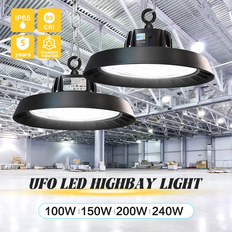 Aluminum LED High Bay Light 100-300W IP65