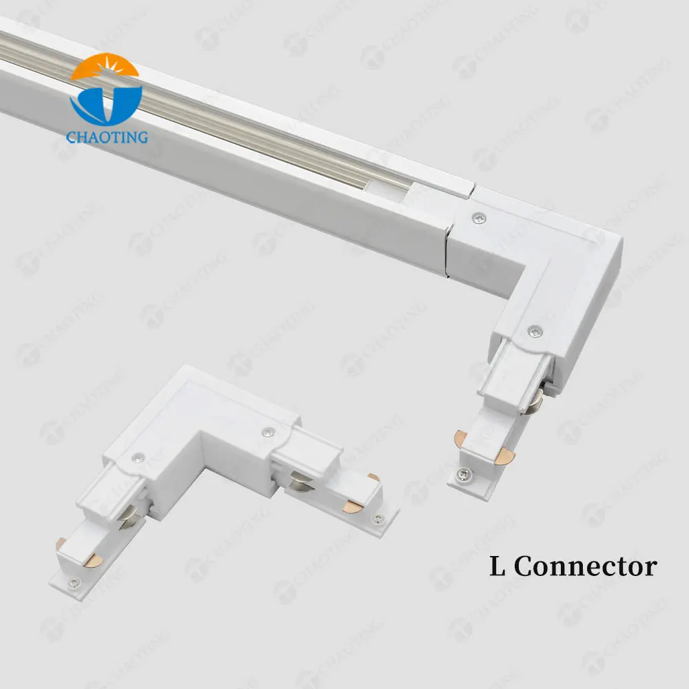 Surface-Mounted Aluminum LED Track Spotlight for 6-Wire Track