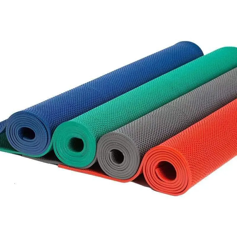 PVC Hollow Anti-Slip Mat Roll 4/9m Thick