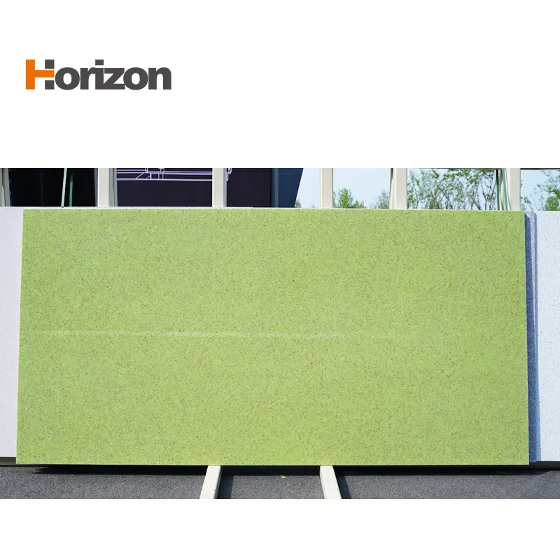 Calacatta Green Engineered Quartz Slab 3200x1600x20mm