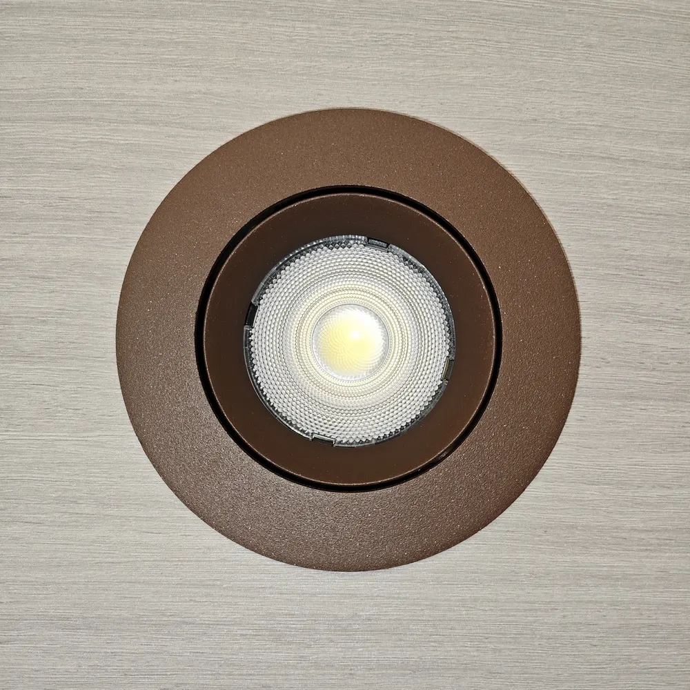 Adjustable Dimmable Round LED Downlight 9/15W 50-90m
