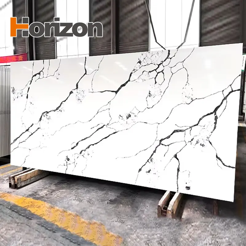 Engineered Quartz Slab 3200x1600mm For Countertops product sample