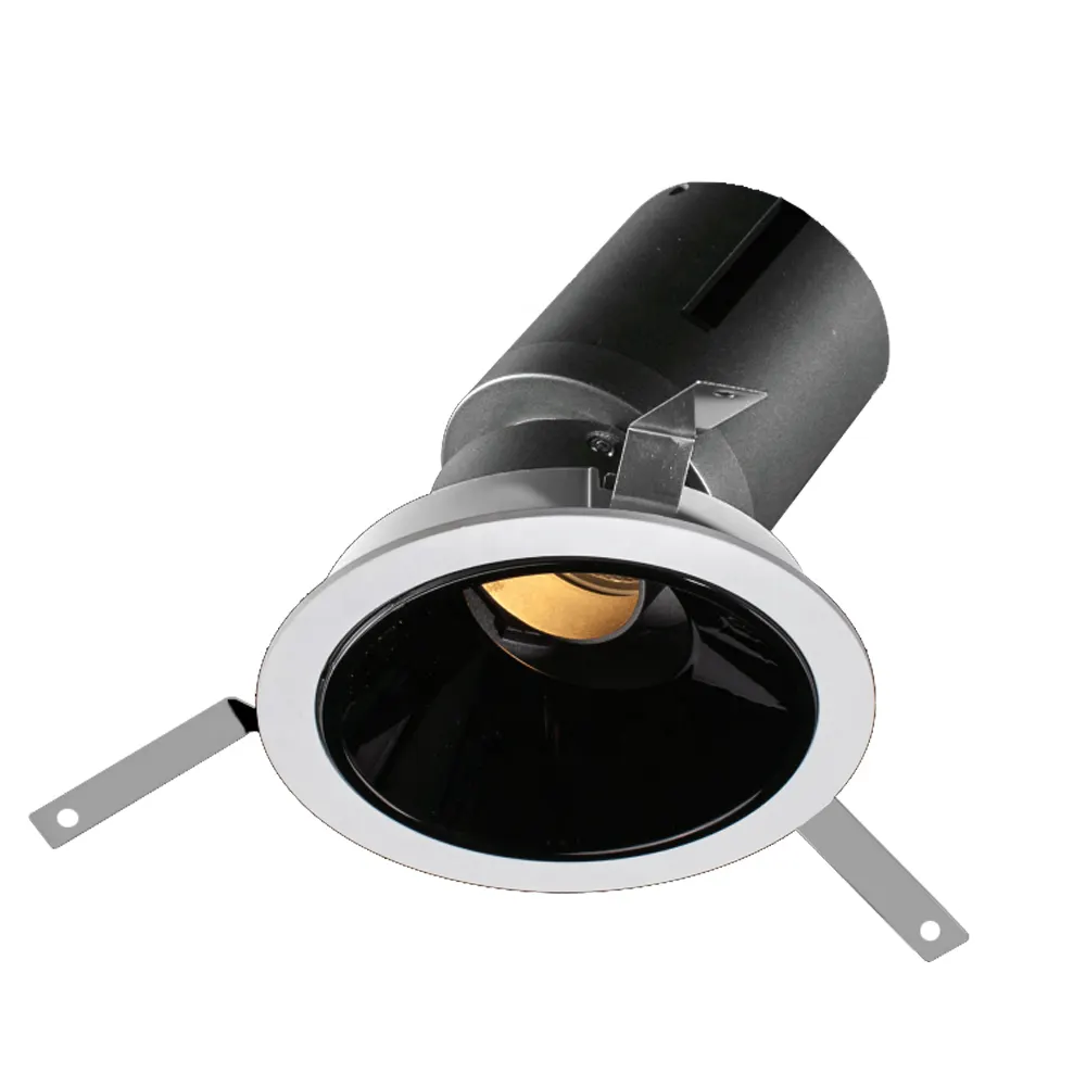 Adjustable Recessed Aluminum LED Downlight Gold 9-40W