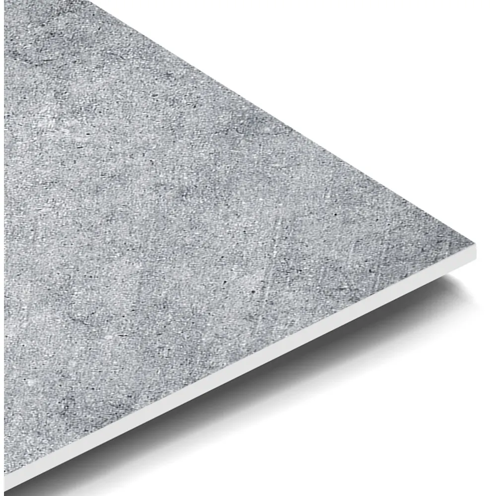 Non-Slip Wood-Look Gray Porcelain Outdoor Tile 60x60cm