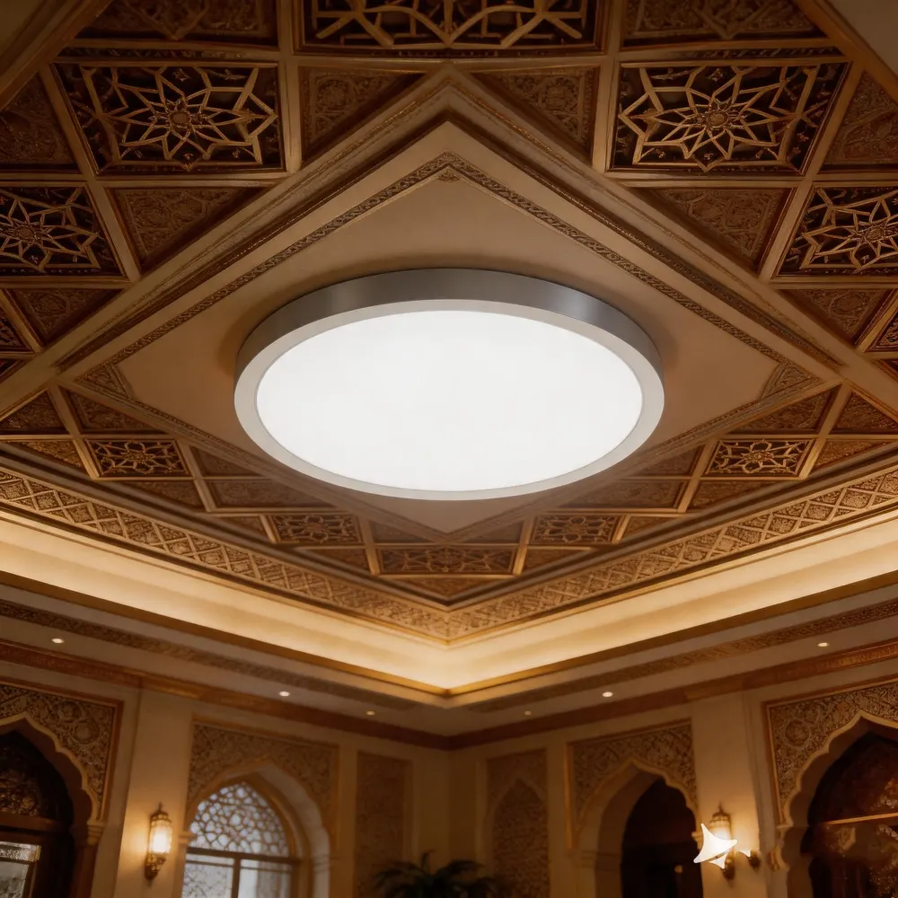 Recessed/Surface-Mounted Aluminum LED Panel Light 30/60W 3CCT Selectable product sample