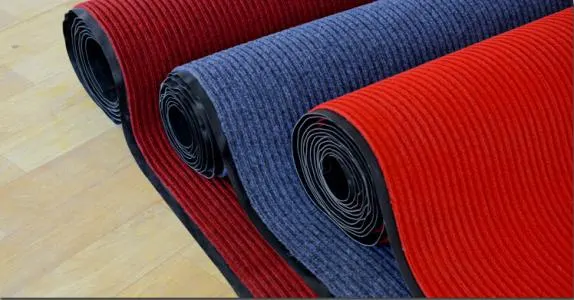 Needle-Punched Ribbed Polyester Exhibition And Event Carpet