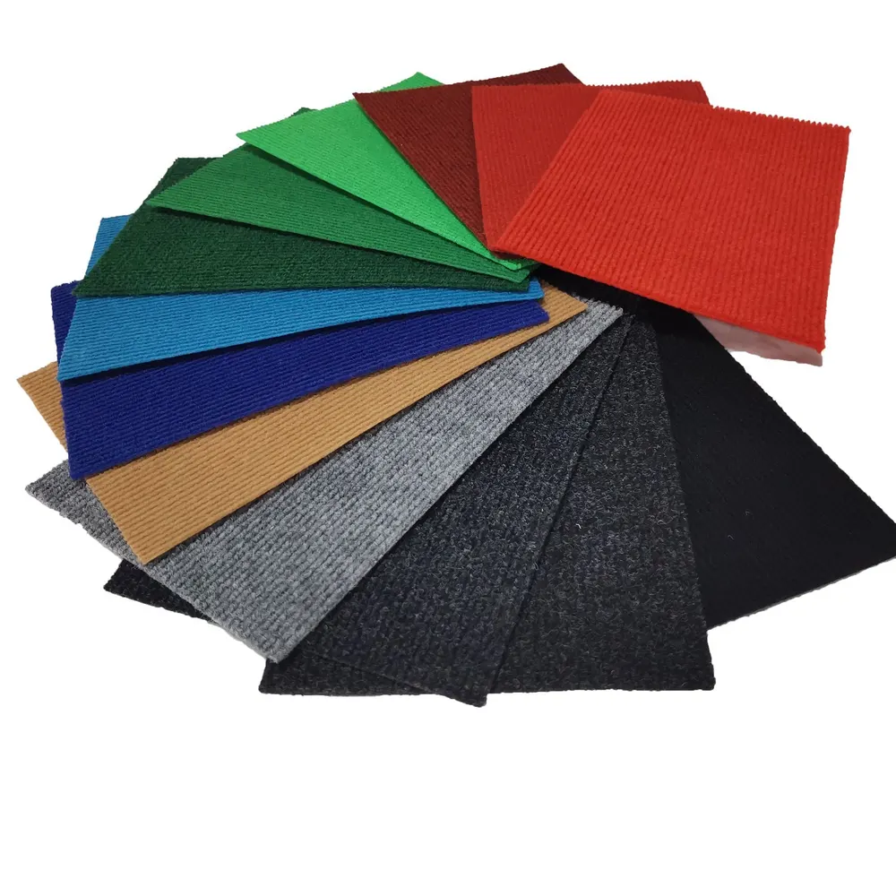 Ribbed Polyester Carpet Roll With Latex Backing