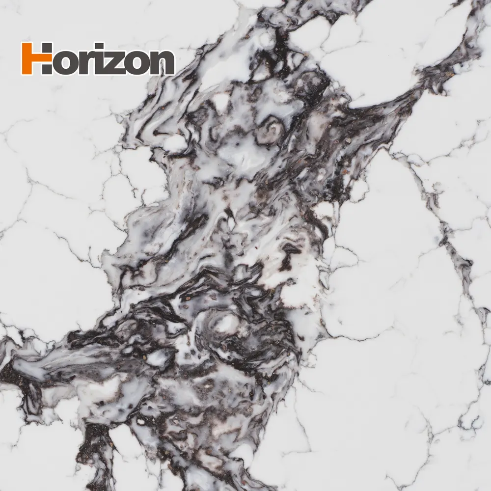 Black Engineered Quartz Slab 3200x1600mm