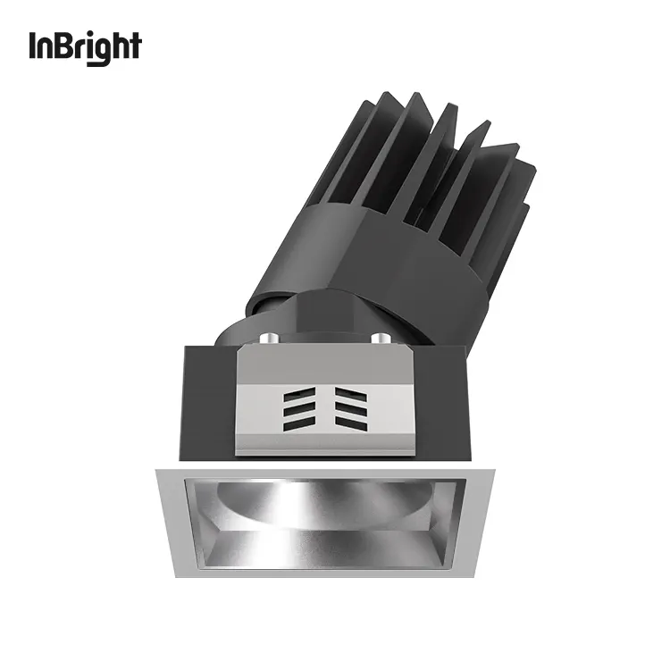 Anti-Glare Dimmable Recessed Square LED Downlight 8-25W