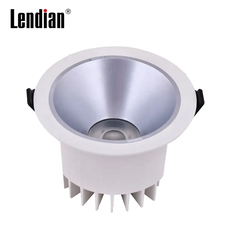 Anti-Glare Recessed Aluminum LED Downlight 10-40W IP65