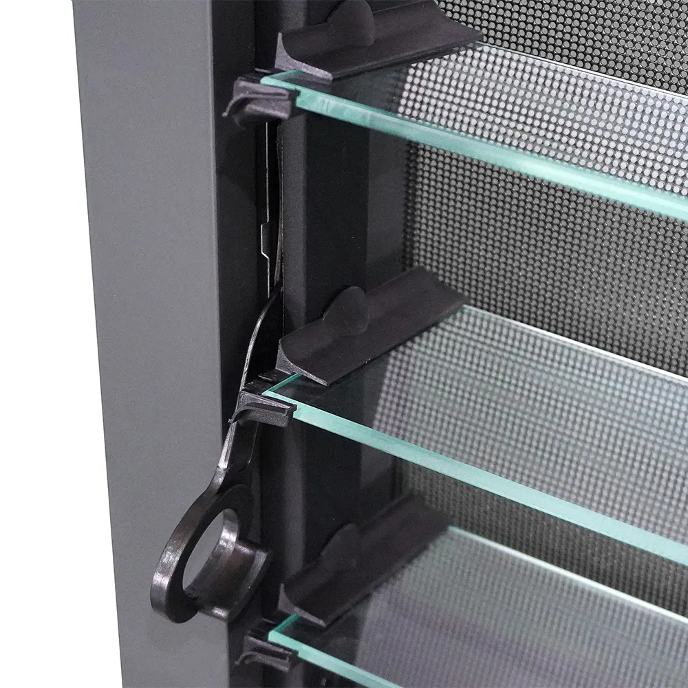 Thermal-Break Aluminum Crank Awning Window 5+12A+5mm
