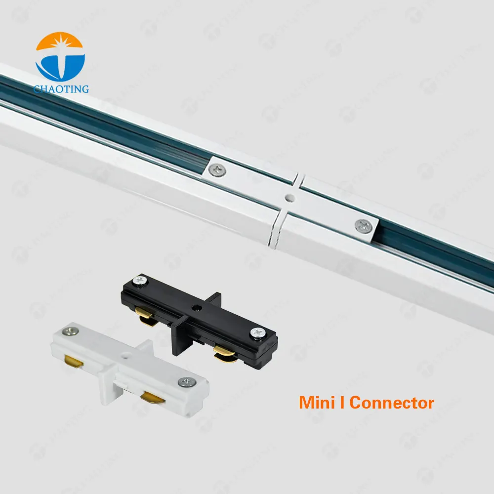 Aluminum 3-Wire Track Ceiling Connector