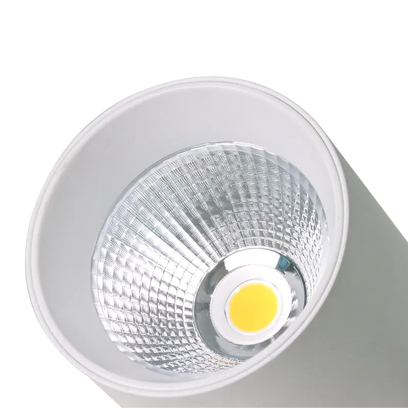 Aluminum COB LED Track Spotlight 24-36W for 4-Wire Track