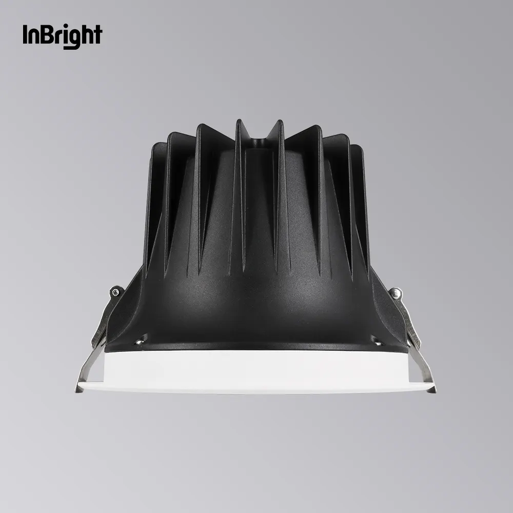 Anti-Glare Dimmable Recessed LED Downlight 18-48W IP65