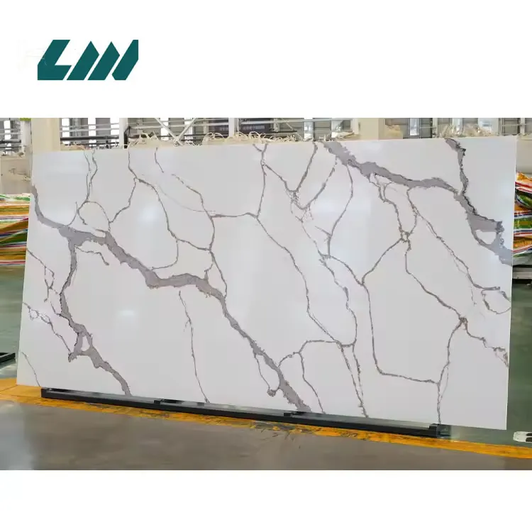 Calacatta Engineered Quartz Slab 3200x1600mm